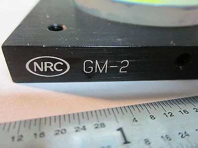 OPTICAL FILTER MIRROR MOUNTED NEWPORT GM-2 LASER OPTICS BIN#B1-95