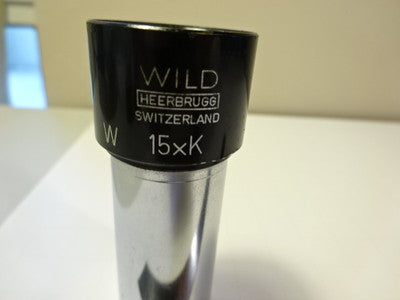 Microscope Part Wild Swiss Eyepiece Ocular 15xK Optics B