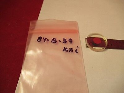 OPTISCHE FLACHBESCHICHTETE MITTELLINSE ZERODUR RING LASER GYRO PART PRO OPTICS &amp;84-B-39