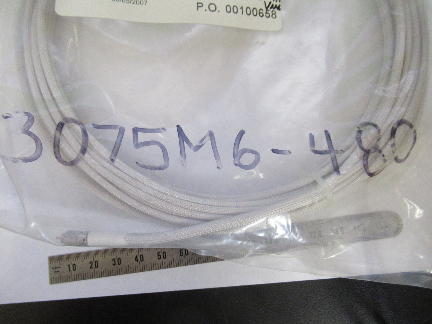 Meggitt Endevco Hardline Cable 3075M6-480 for Accelerometer