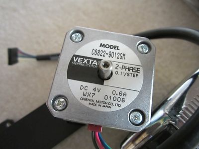 LINEAR MOTORIZED STAGE DISPLACEMENT VEXTRA STEP MOTOR AS IS BIN#OFC