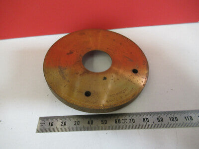 Antique Bausch & Lomb Rare Stage Pol Table Microscope Part
