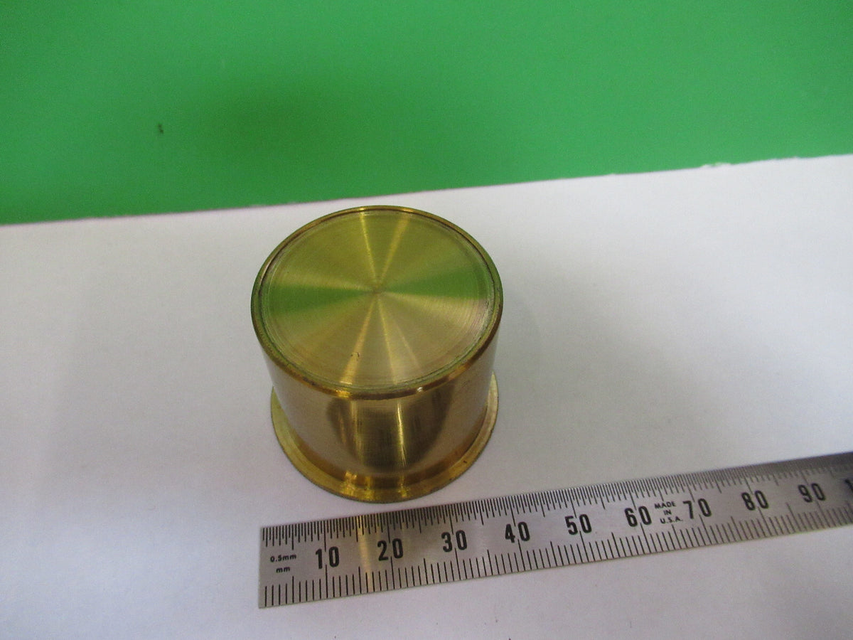 ANTIQUE BRASS WATSON UK 1890s EMPTY CAN MICROSCOPE PART AS PICTURED &R6-A-86