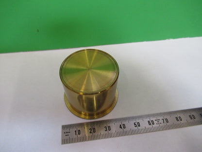 ANTIQUE BRASS WATSON UK 1890s EMPTY CAN MICROSCOPE PART AS PICTURED &R6-A-86