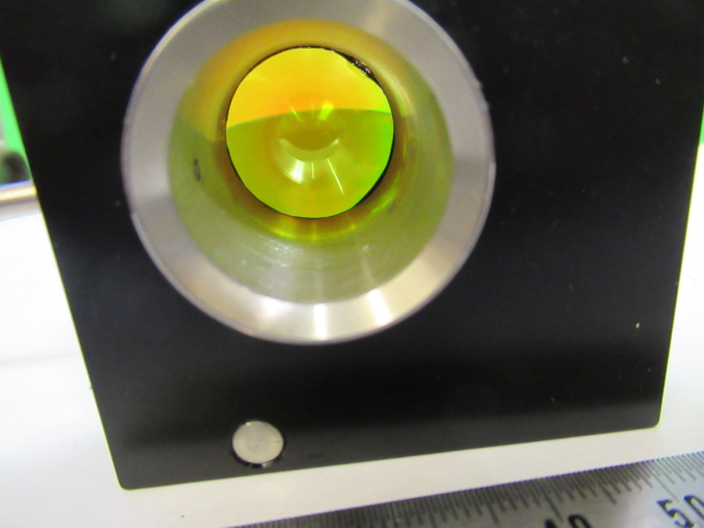 OPTICAL LENS ZINC SELENIDE ZnSe INFRARED LASER OPTICS AS PICTURED T4-A-11