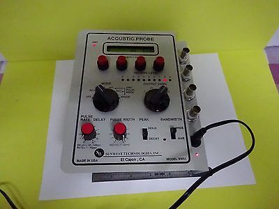 SUNWEST MARINE ACOUSTIC PROBE TESTER WITHOUT BATTERIES AS IS BIN#X7-31