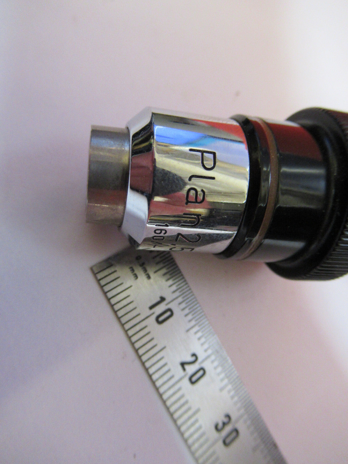 ZEISS GERMANY 2.5X /160 OBJECTIVE MICROSCOPE PART AS PICTURED F8-C-28