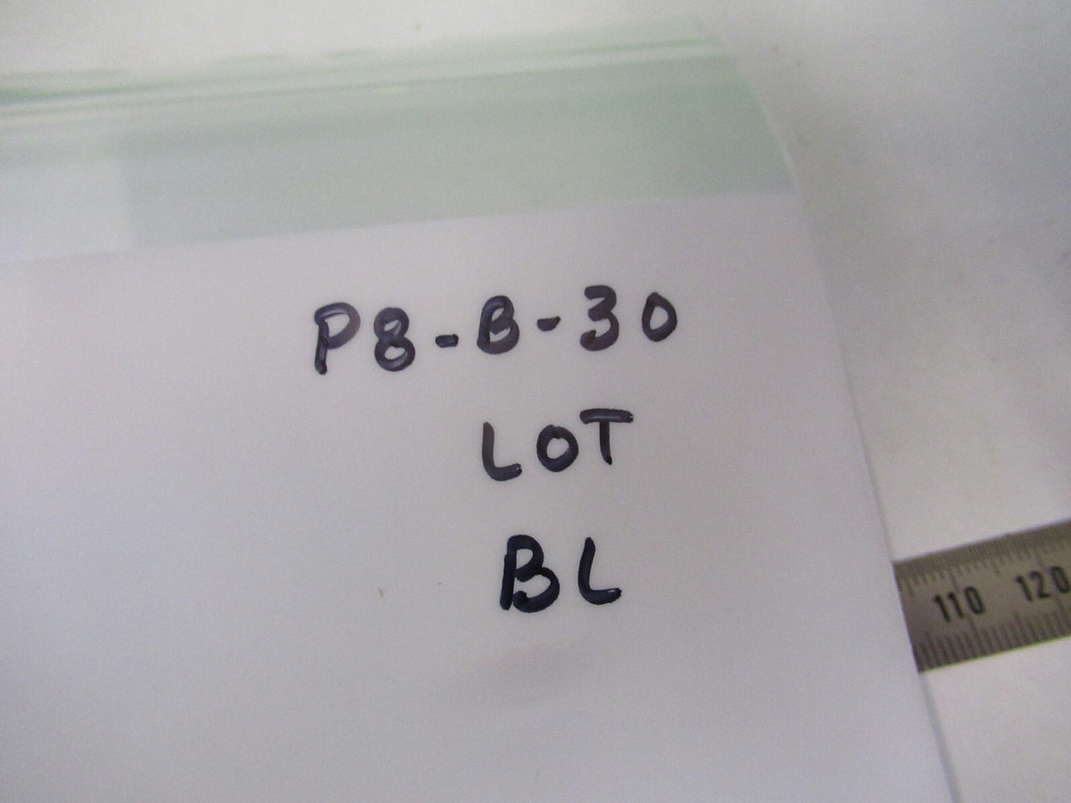 Lot 3 Ea Microscope Objective Lenses Bausch & Lomb 10X 43X 97X Optics