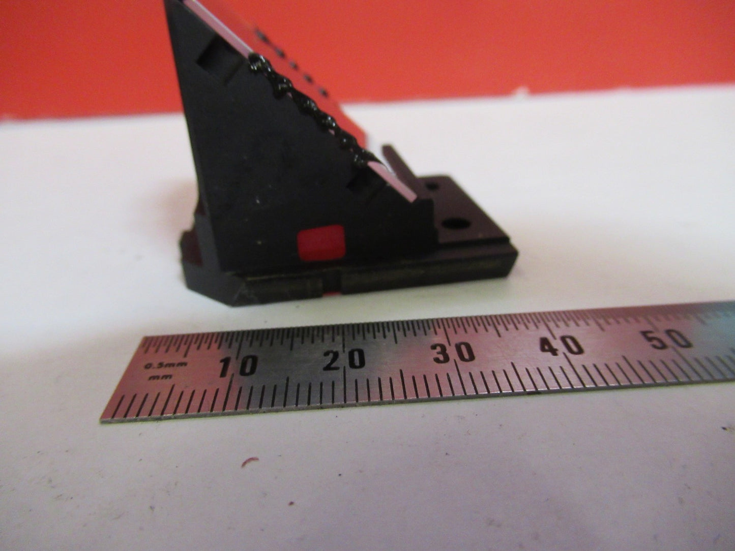 LEICA LEITZ GERMANY DMRB FLUORESCENT FILTER CUBE MICROSCOPE PART PIC T5-A-37