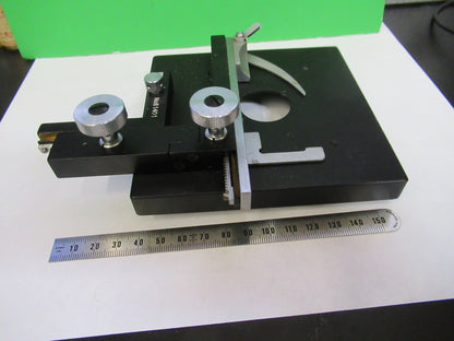 UNITRON MPH JAPAN XY STAGE TABLE MICROSCOPE PART AS PICTURED U8-A-13
