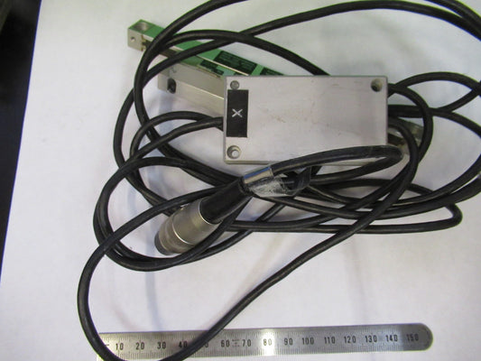 RSF GERMANY POSITIONING SENSOR STAGE MICROSCOPE PART AS PICTURED V8-B-36