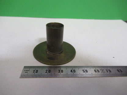 Antique Brass Bausch & Lomb Pol Polarizer Microscope Part