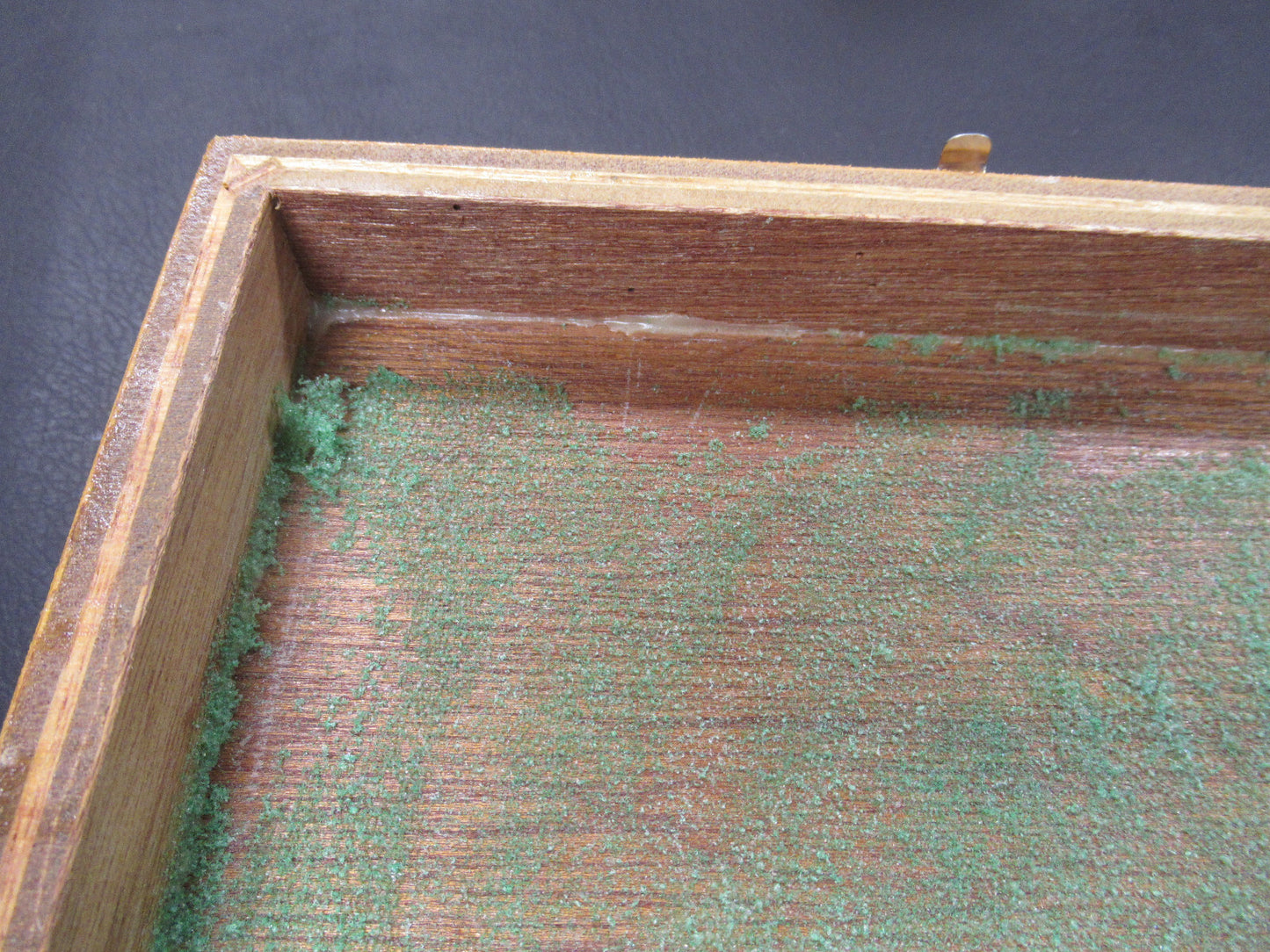 Olympus Japan Antique Empty Wood Box Microscope Part