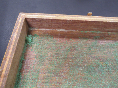 Olympus Japan Antique Empty Wood Box Microscope Part