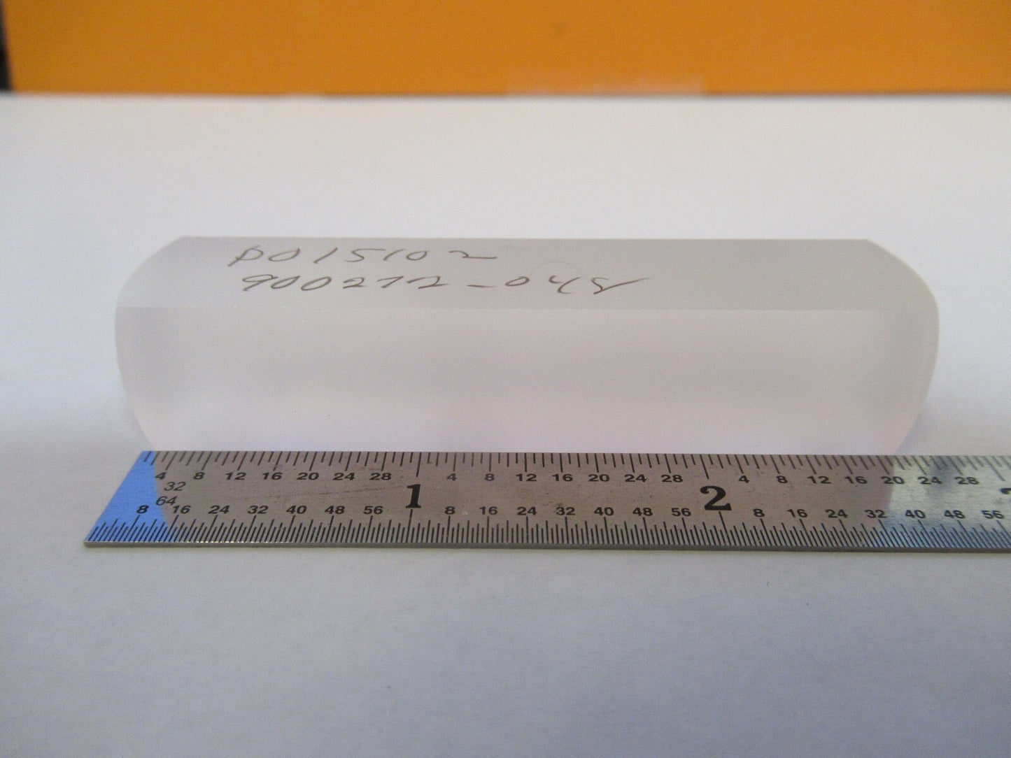 Optical Long Bi Convex Bar Glass Lens Rare Laser Optics