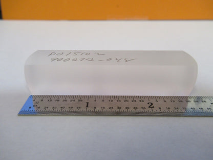 Optical Long Bi Convex Bar Glass Lens Rare Laser Optics