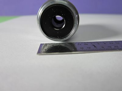 OPTICAL MICROSCOPE PART OBJECTIVE GERMANY HACKER 40X OPTICS BIN#C3-99