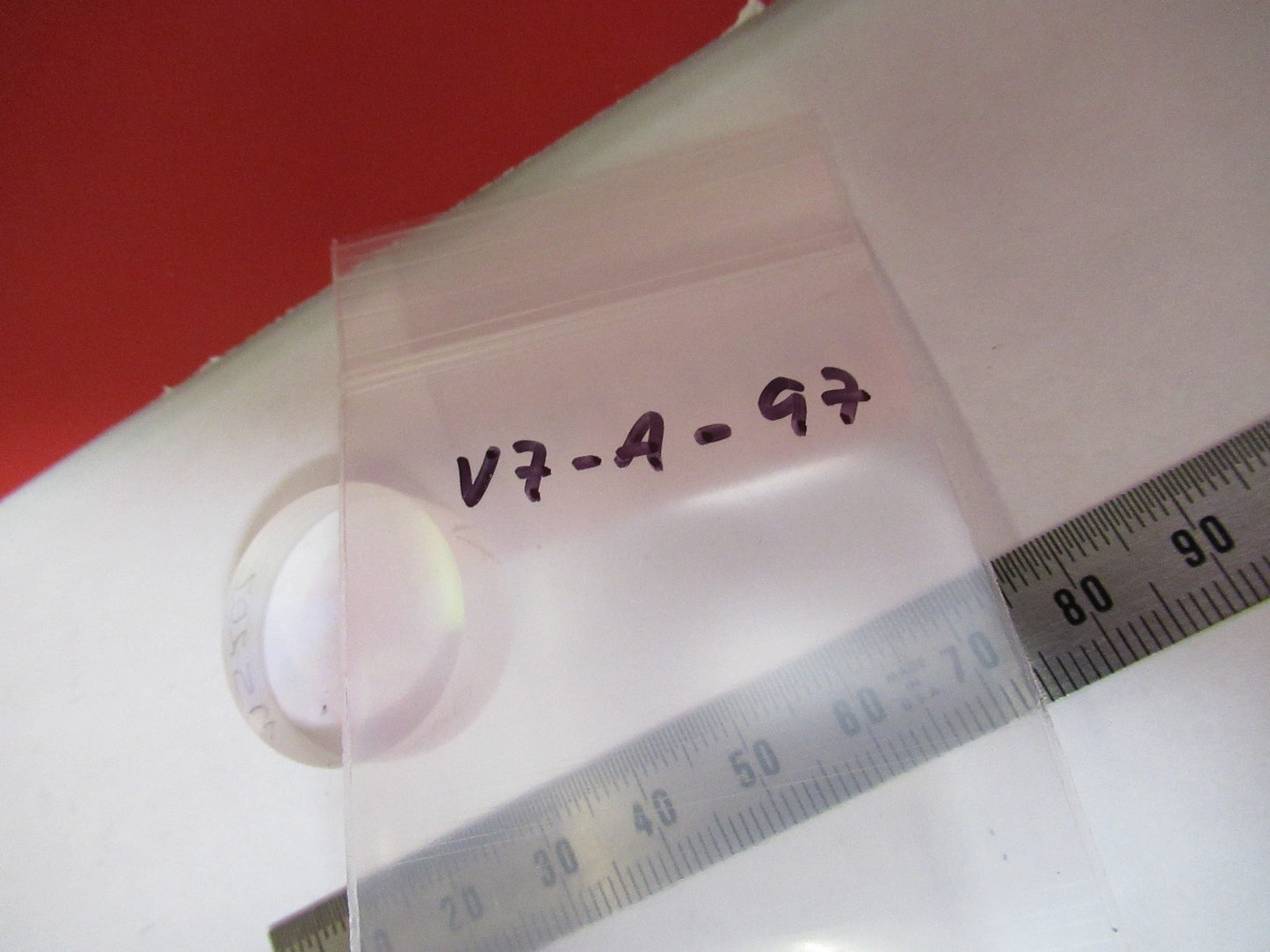 OPTICAL LENS COATED LASER OPTICS AS PICTURED V7-A-97