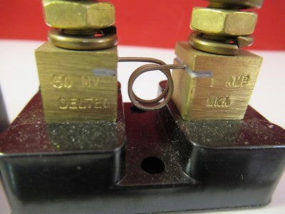 LOT 2 EA DELTEC 50W 1 AMP MKA ELECTRICAL LOAD RESISTOR AS PICTURED PART &FT-1-36