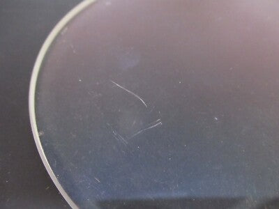 OPTICAL BK7 GLASS ROUND WINDOW PLATE 4.25" DIAMETER OPTICS AS PICTURED FT-1-A-67