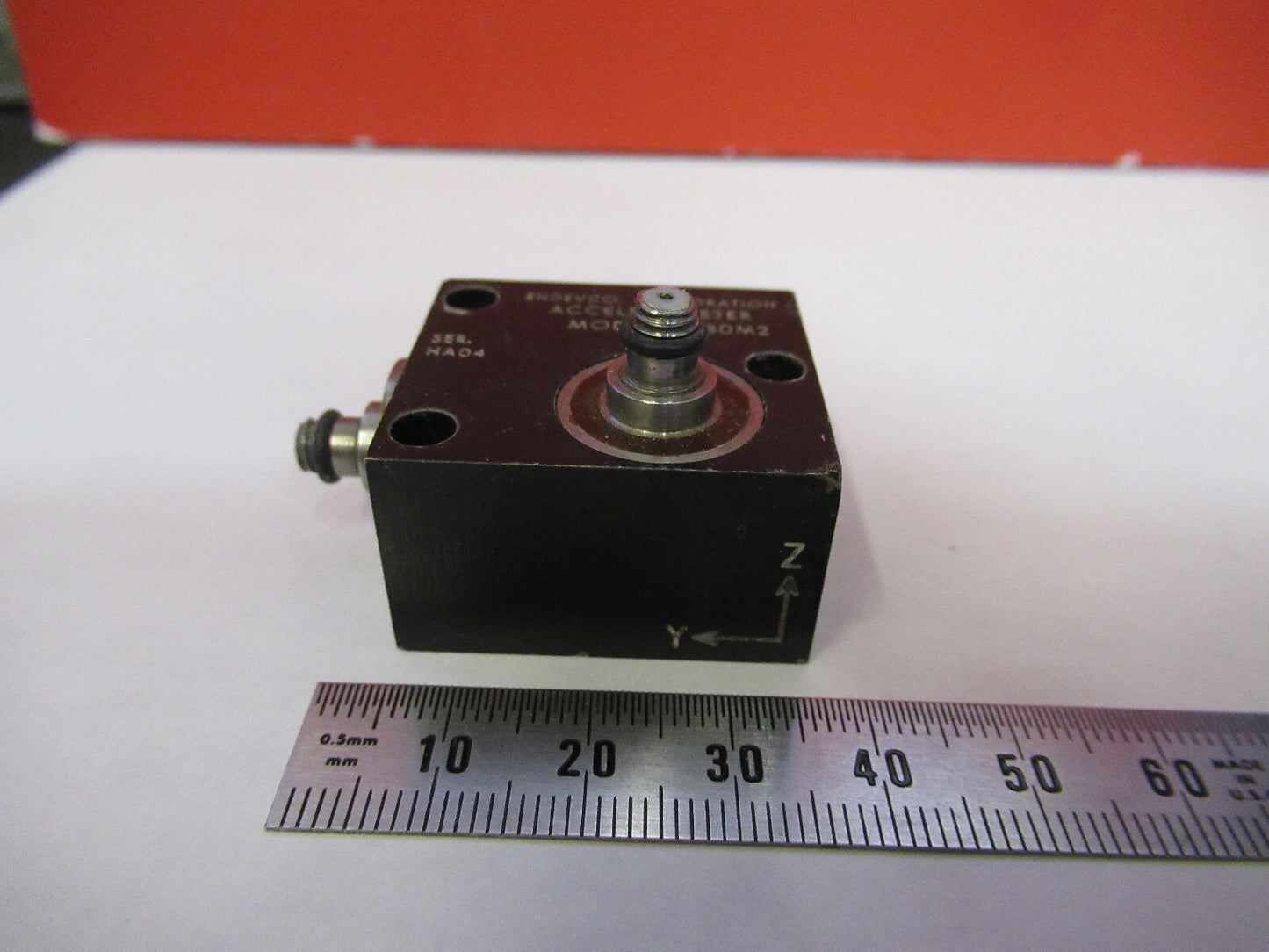 PCB PIEZOTRONICS ENDEVCO TRIAX 2230M2 ACCELEROMETER VIBRATION AS PICTURED X3-B34