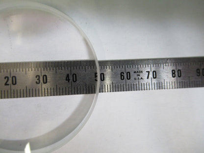 OPTICAL FLAT MIL SPEC BK7 GLASS THICK OPTICS AS PICTURED 80-B-23