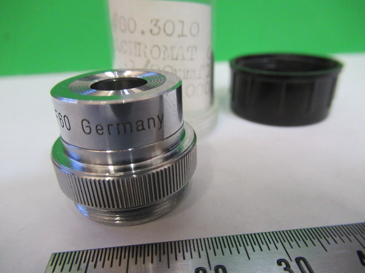 ROLYN GERMANY OPTICS OBJECTIVE 1X MICROSCOPE PART AS PICTURED S7-A-93