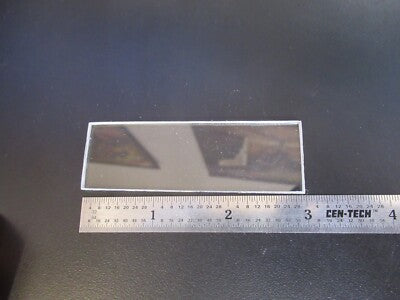 OPTICAL 1/8" x 1" 3mm GLASS PLATE OPTICS AS PICTURED &A7-A-44