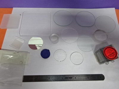 Lot Optics Lenses Filters Coated Lens Optical Set Optics