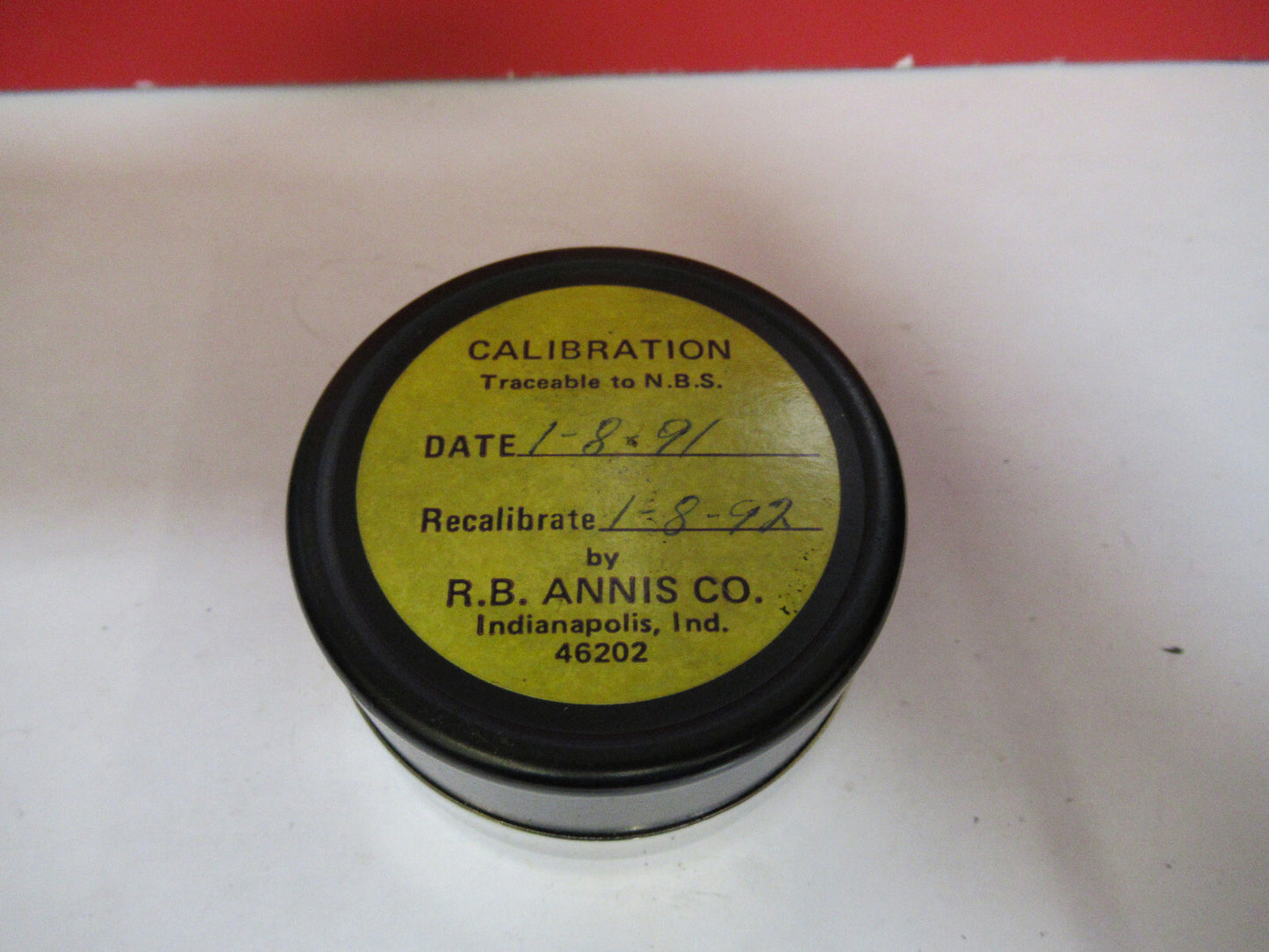 PORTABLE MAGNETOMETER ANNIS MAGNETIC TESTER AS PICTURED LOB-RAD