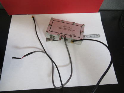AMPLIFIER SAMPLER 6700-C-21435 MICROWAVE RF FREQUENCY GHz WILTRON AS PIC T7-A-35