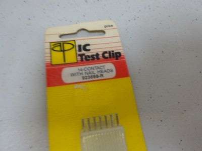 IC TEST CLIP 3M TC-14 14  PINS BIN#K3-94