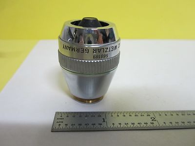 Microscope Part Ernst Leitz Germany Ergolux Objective Hl 20X Df Optics B