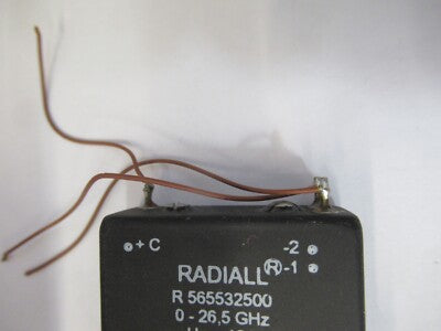 RADIALL FRANCE R565532500 COAXIAL SWITCH 26 GHz MICROWAVE RF AS PICTURED B9-A-06