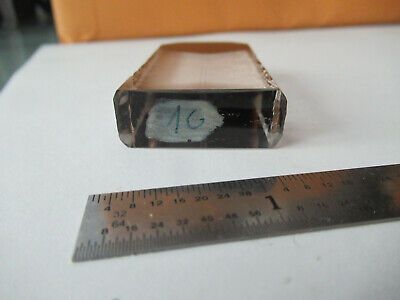 RARE Q FACTOR SLAB SAWYER IRRADIATED QUARTZ CRYSTAL FREQUENCY CONTROL #F3-A-07