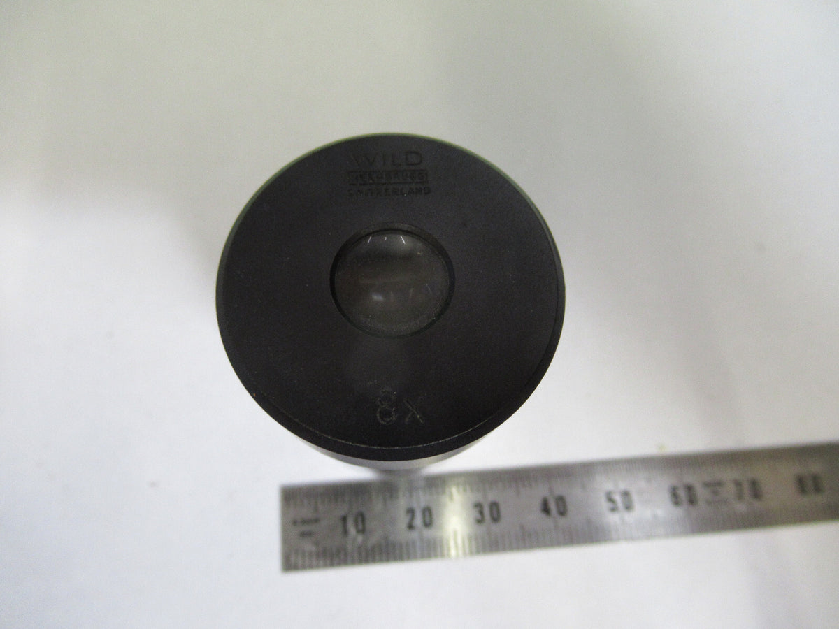 Wild Swiss 8X Eyepiece 30mm Lens Microscope Part