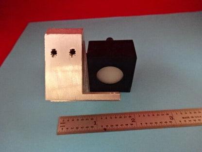 OPTISCHER SENSOR DIFFUSOR FENSTER BNC + HALTERUNG LASEROPTIK WIE BESEHEN #65-A-13