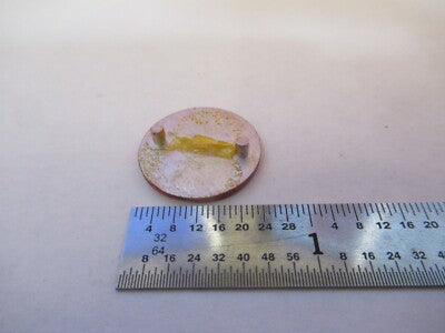 LEITZ WETZLAR GERMANY ALUMINUM LOGO MICROSCOPE PART AS PICTURED &5K-A-36