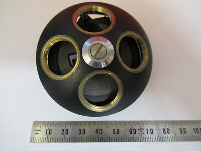 LEITZ MICROLAB GERMANY NOSEPIECE ASSEMBLY MICROSCOPE PART AS PICTURED #29-A-66