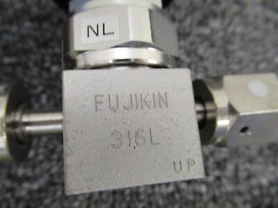 HIGH PRESSURE VALVE ASSEMBLY PARR FUJIKIN MILLIPORE 43800806EV AS PICTURED &100