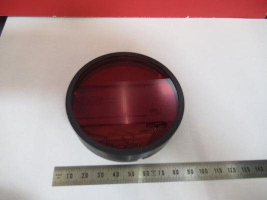 Optical Large Red Filter Recon Mil Spec Laser Optics