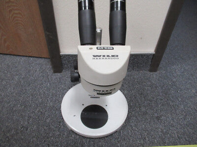 WILD HEERBRUGG SWISS  M1B STEREO MICROSCOPE AS PICTURED TB-3