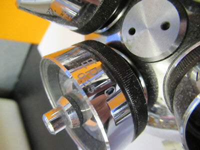 Wild Swiss Nosepiece + Objectives Microscope Part AS Pic M20
