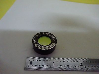 OPTISCHE INFRAROTFILTERLINSE 1064 nm LASEROPTIK WIE BESEHEN BIN#W5-A-03