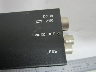 MICROSCOPE INSPECTION VIDEO CAMERA CCD PULNIX TM-540 OPTICS AS IS BIN#N4-17