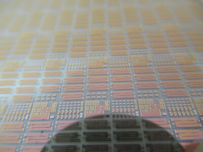 SAPPHIRE WAFER CRYSTAL with COMPONENTS PLATINUM GOLD COAT AS PICTURED &18-A-55