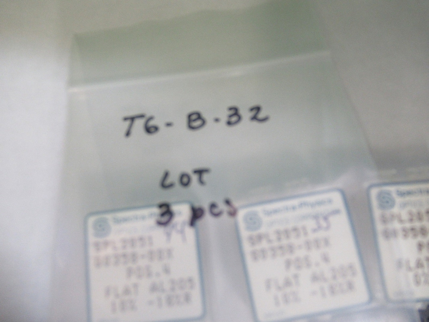 OPTICAL SPECTRA PHYSICS LOT LENS PHOTONICS OPTICS AS PICTURED T6-B-32