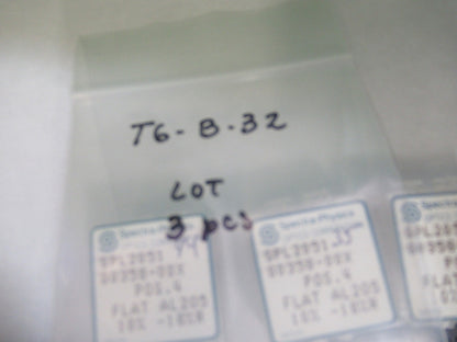 OPTICAL SPECTRA PHYSICS LOT LENS PHOTONICS OPTICS AS PICTURED T6-B-32
