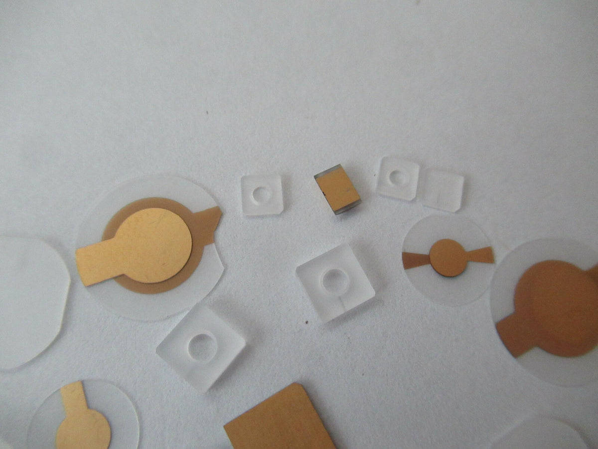 Lot Blank Piezoelectric Quartz Crystal X- Y- Yx-cut Piezo Sensor AS Pic