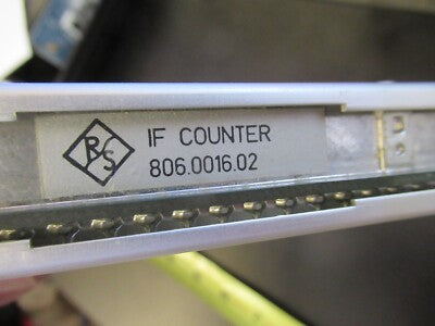 BOARD for ROHDE & SCHWARZ EMI RECEIVER IF COUNTER 806.0016.02 &B5-A-19